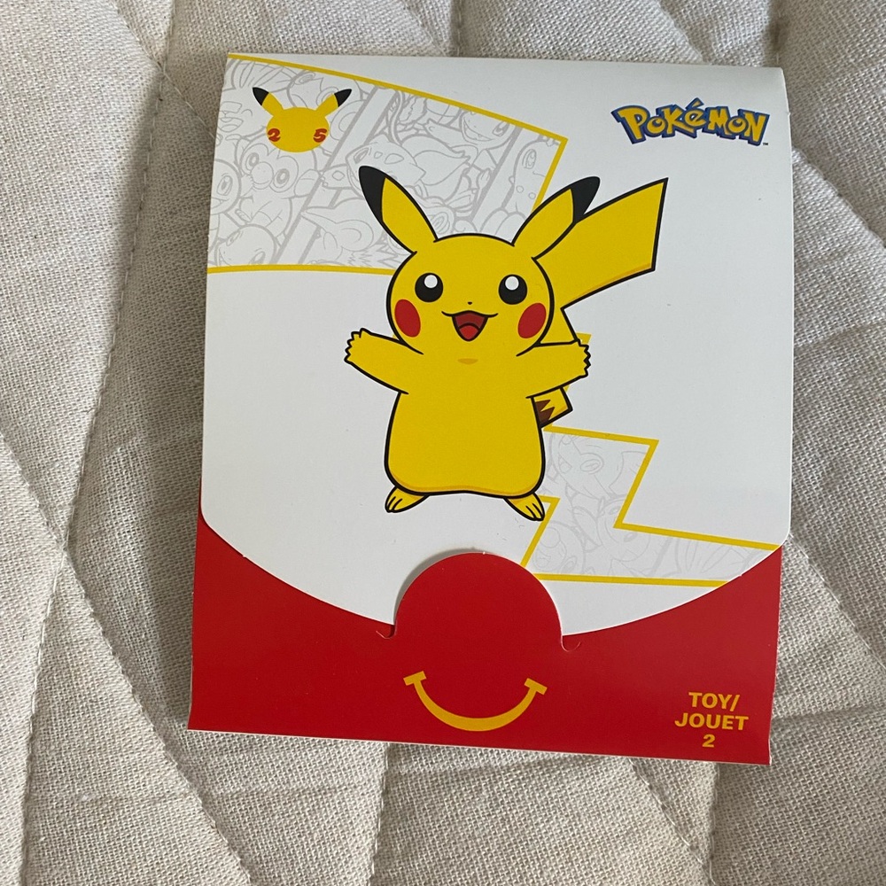 Pokemon Pikachu Toy -McDonald